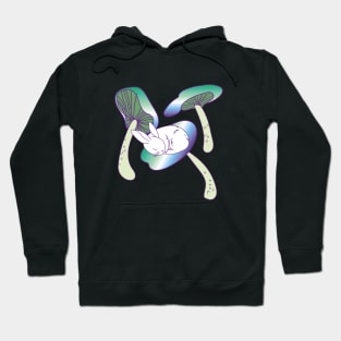 Gay bunny mushroom Hoodie